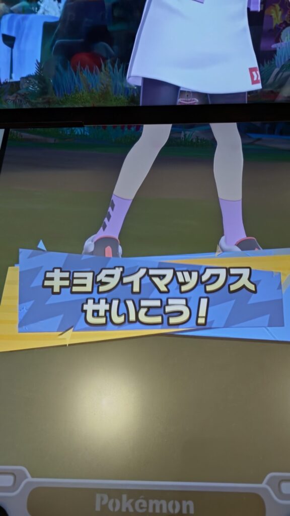 キョダイマックス成功時